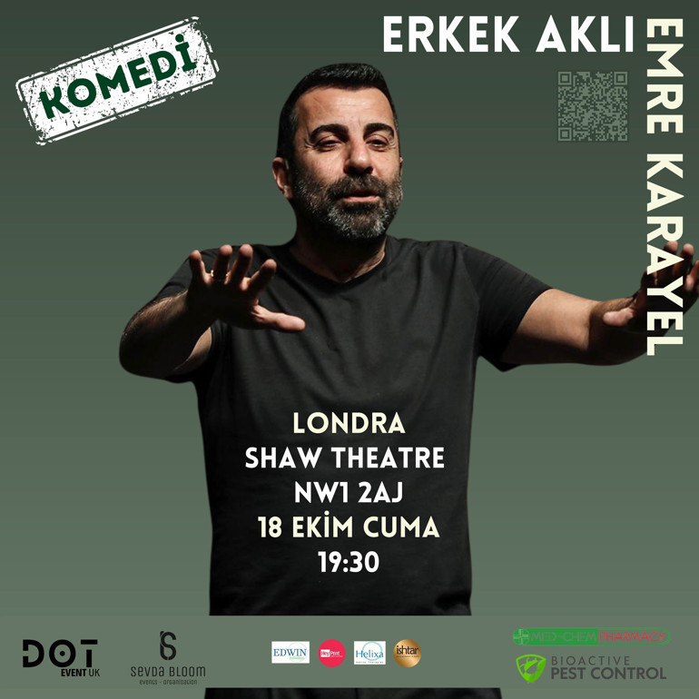 ‘Erkek Aklı’ Londra’ya geliyor