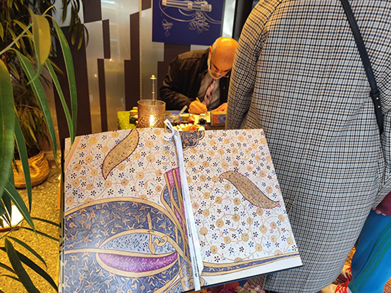 Almanlara Osmanlı tuğraları tanıtıldı