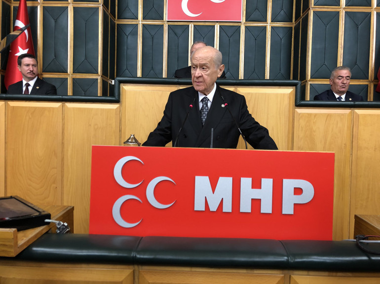 MHP lideri Bahçeli: Bugün mesele Beyrut değil Ankara... DEM Partiye uzattığım el milli birlik ve kardeşliğin mesajı