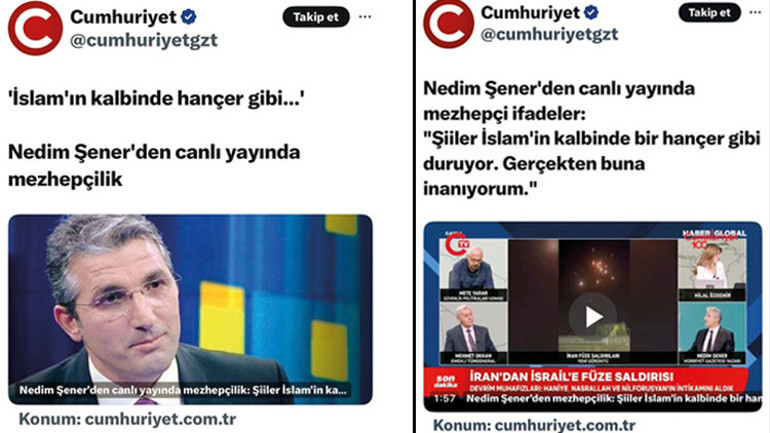 Cumhuriyet’in ‘mezhepçi’ iftirasına cevabım: ‘İrancı mısınız’