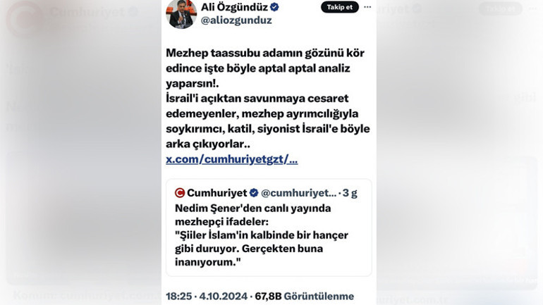 Cumhuriyet’in ‘mezhepçi’ iftirasına cevabım: ‘İrancı mısınız’