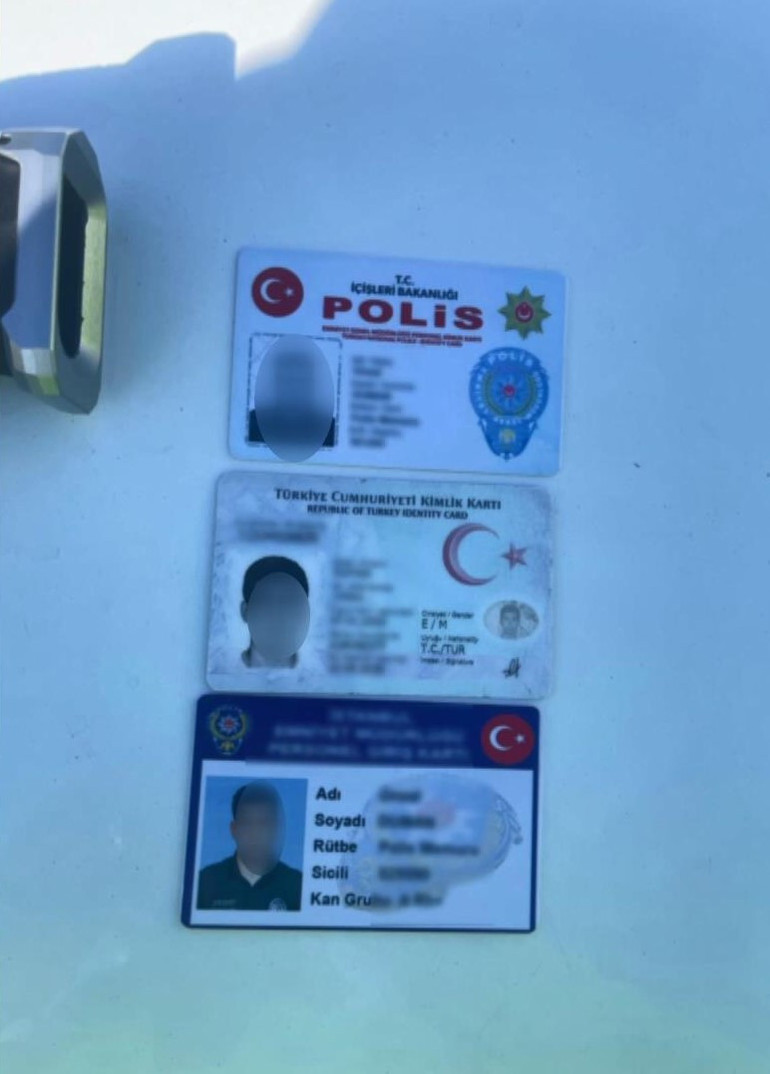 Beşiktaşta sahte polis ve MİT kimliğiyle yakalandı Sözleri şaşkına çevirdi: Polisliğe özeniyorum