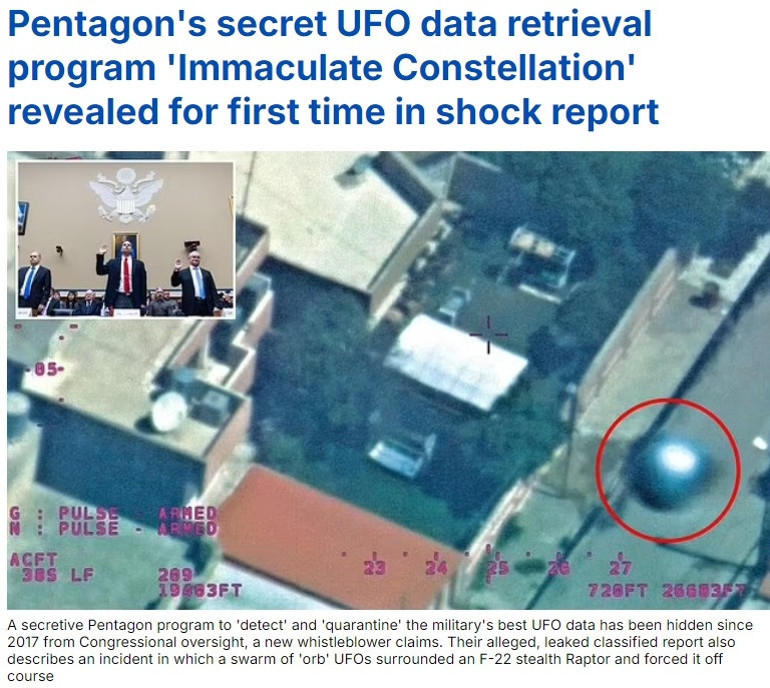 İlk kez ortaya çıktı: Yıllarca gizlemişler… ABD’nin UFO programı deşifre oldu…