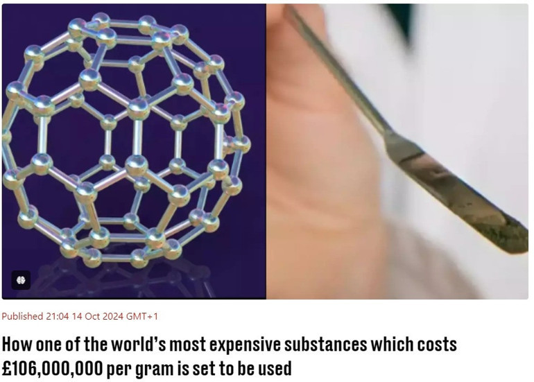 Dünyanın en pahalı maddesi: Sadece gramı 4,7 milyar TL