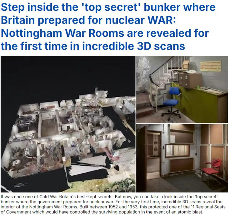 Soğuk Savaşın ölü yatırımı: Nükleer sığınağı ortaya çıktı... Atom bombası korkusuyla inşa edildi