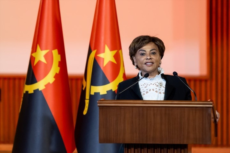 TBMM Başkanı Kurtulmuş, Mecliste Angola Meclis Başkanı Cerqueira ile görüştü