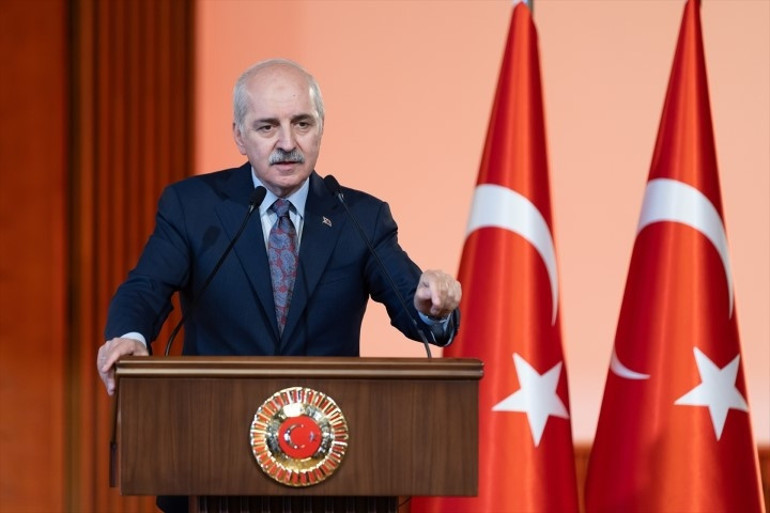 TBMM Başkanı Kurtulmuş, Mecliste Angola Meclis Başkanı Cerqueira ile görüştü