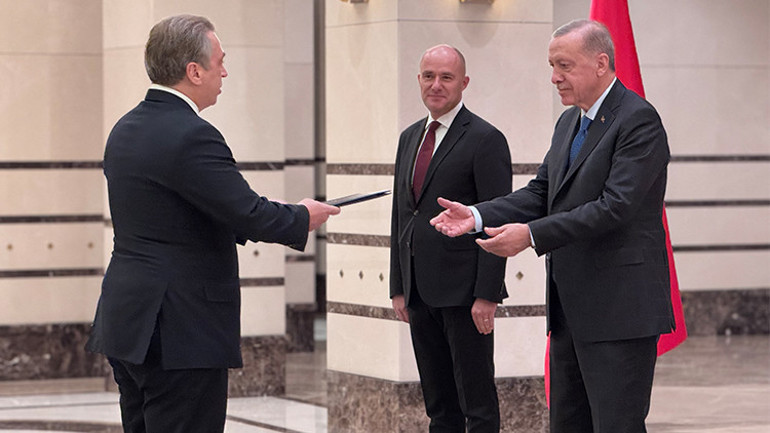 Cumhurbaşkanı Erdoğan, büyükelçileri kabul etti