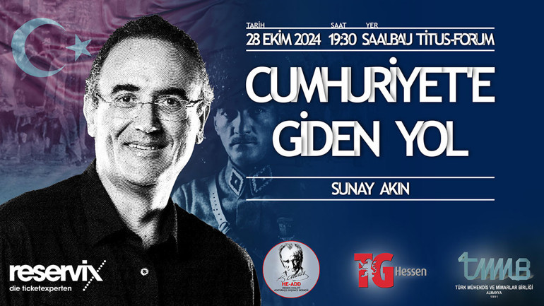 Sunay Akın, Cumhuriyet’e giden dönemi anlatacak