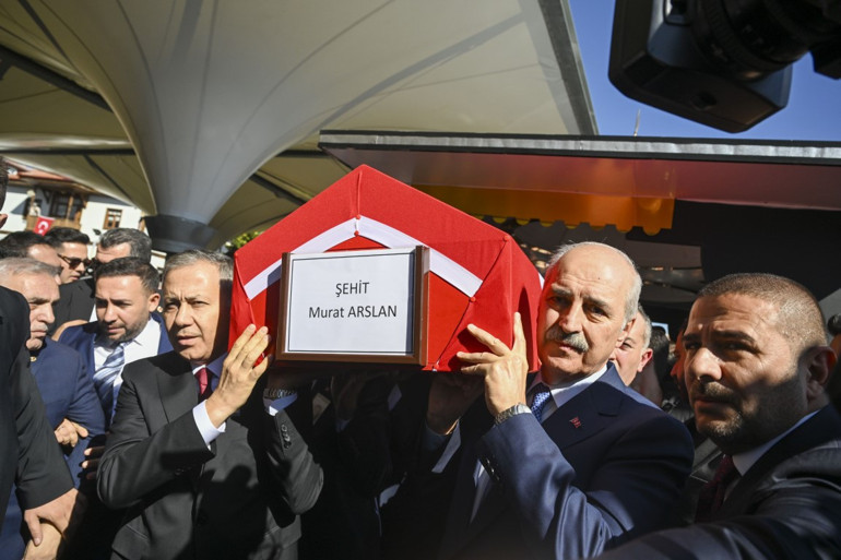 TUSAŞa alçak saldırı... Ankarada şehitlere acı veda