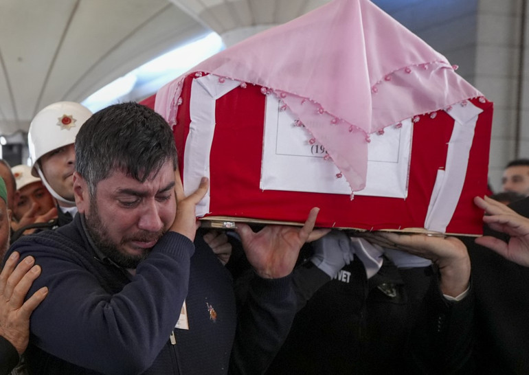 TUSAŞa alçak saldırı... Ankarada şehitlere acı veda