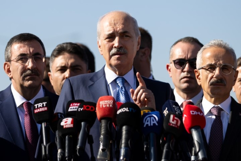 TBMM Başkanı Numan Kurtulmuş ve Cumhurbaşkanı Yardımcısı Cevdet Yılmazdan milli birlik mesajı