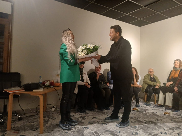 Yazar Ayfer Savaş Aydın Kent Müzesi’nde Rıza’yı anlattı