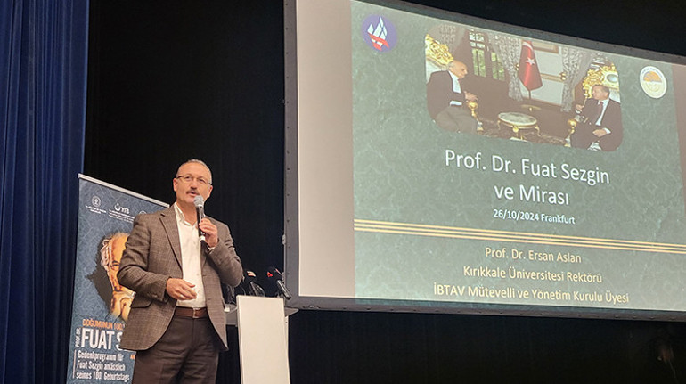 Ömrünü İslam bilim tarihine adayan Fuat Sezgin 100. yılında anıldı