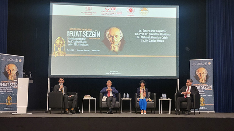 Ömrünü İslam bilim tarihine adayan Fuat Sezgin 100. yılında anıldı