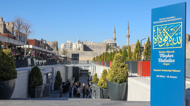 “Tarihin Akışında Meşhur Hattatlar” sergisi Kayseri’de