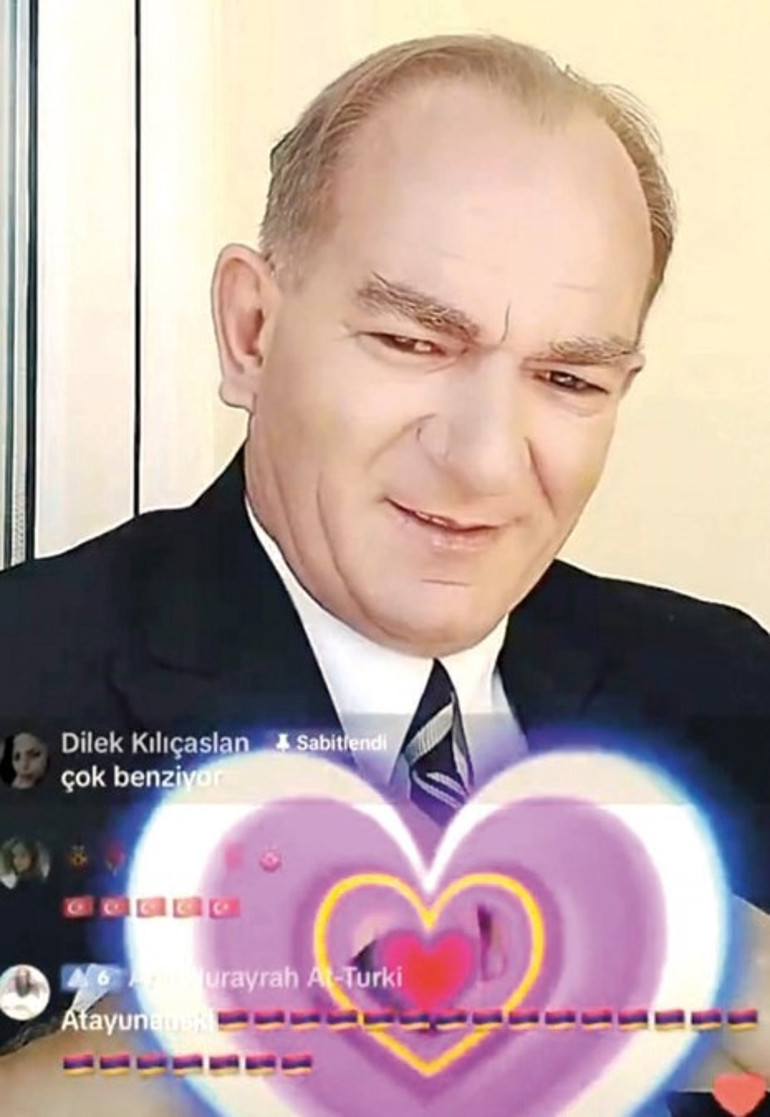 TikTok’taki Atatürk dublörü