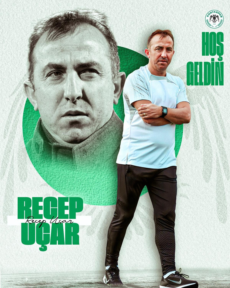 Konyasporda Recep Uçar dönemi resmen başladı