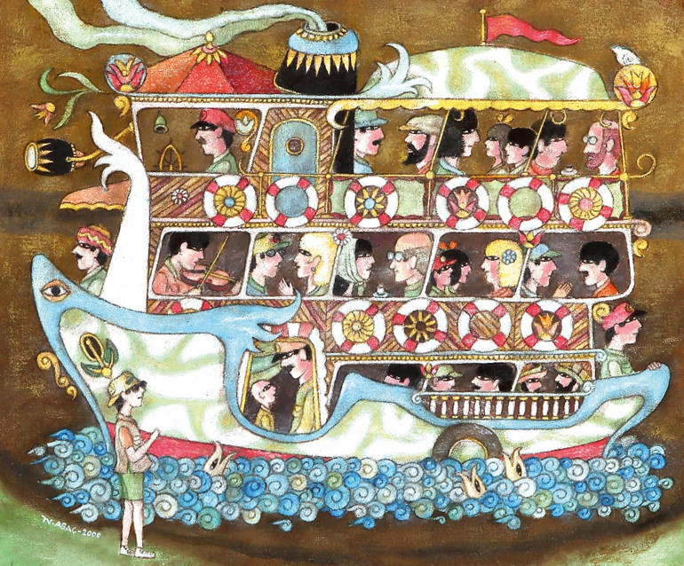 Koleksiyonunu çağdaş eğitim için bağışladı