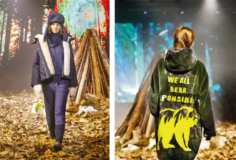 Hava soğuk ama renkler canlı