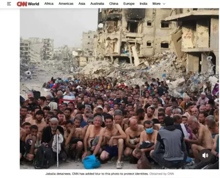 İsrail zulmünün ortasında bir kız çocuğu...