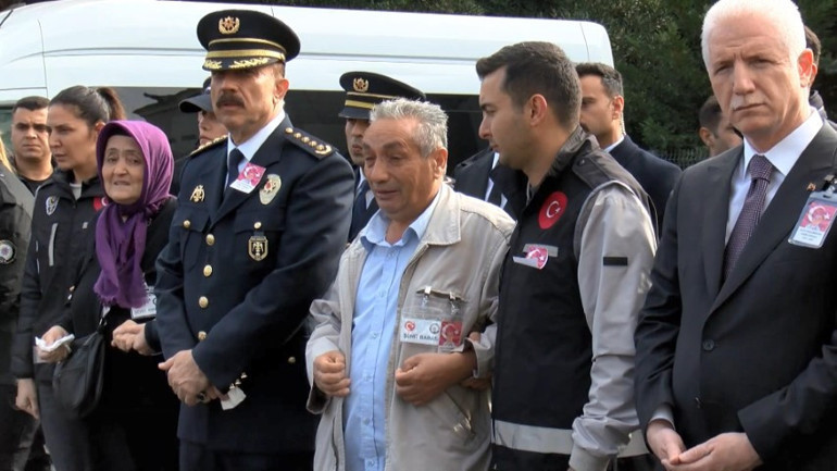 İETT otobüsünün çarptığı şehit polise Emniyette tören