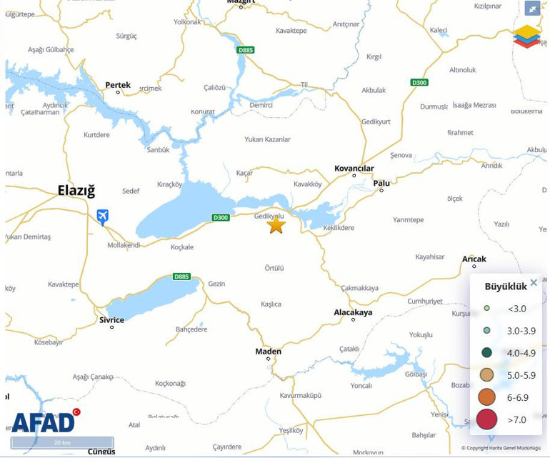 Son dakika: Elazığda 5.0 büyüklüğünde deprem Çevre illerden de hissedildi... Bakan Yerlikaya: Olumsuz bir durum yok