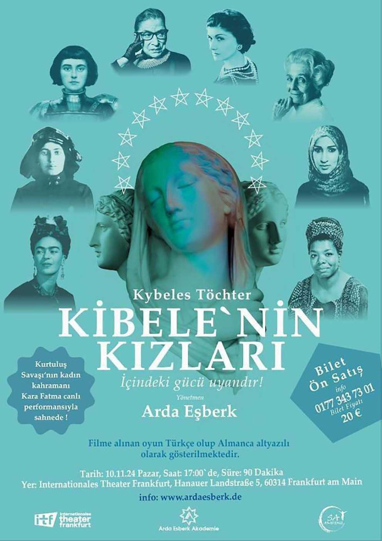 Kibele’nin Kızları’yla Atatürk’ü anma gecesi