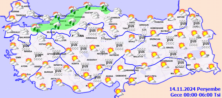 Son dakika hava durumu tahminleri il il 14 Kasım 2024 | Bugün hava nasıl olacak Yağmur var mı Meteorolojiden 5 ile kuvvetli sağanak uyarısı: Cuma gününe dikkat
