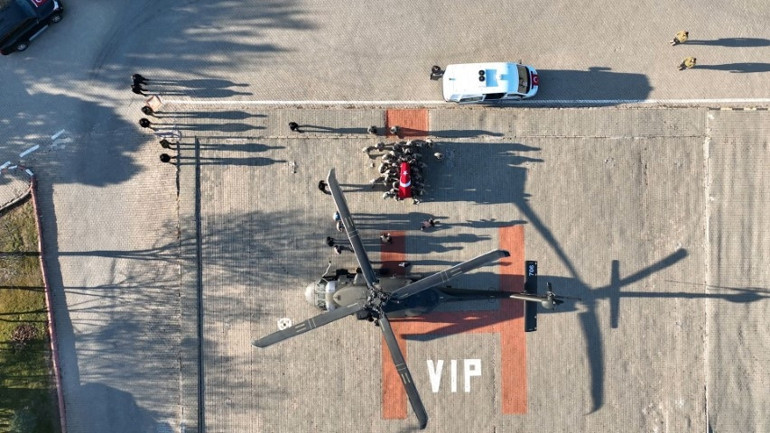 Tuncelide şehit olan polis memuru Yiğit  için tören