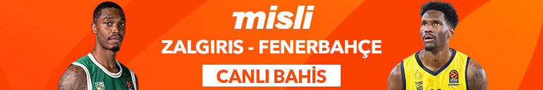 Zalgiris - Fenerbahçe Beko maçı Türkiyenin En Yüksek Oranları farkıyla ve canlı yayınla Mislide