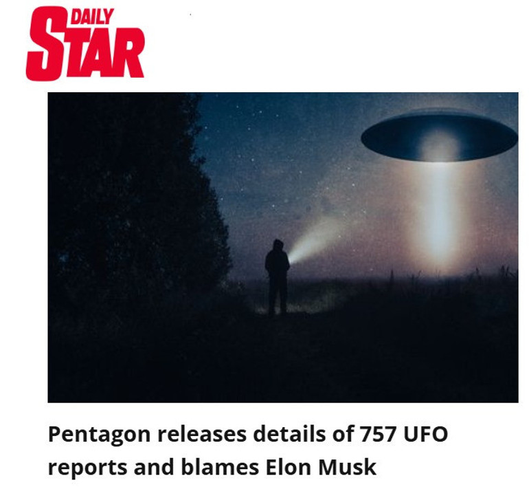 Pentagon UFO tartışmalarına noktayı koydu: 757 rapor yayınladı... Elon Musk suçlandı...