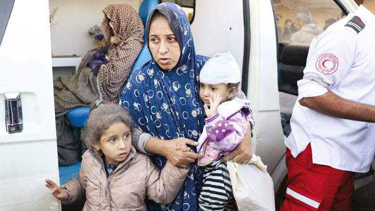 Gazze’de can pazarı