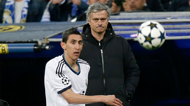 Di Mariadan Jose Mourinhoya övgü dolu sözler: İnanılmaz biri, oyuncuları için hayatını verir