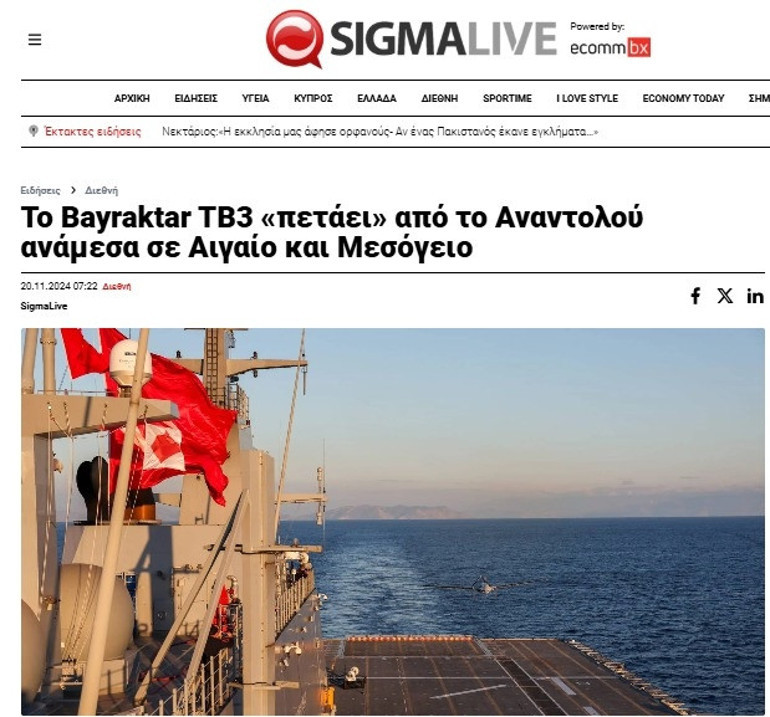 Yunanistanda Bayraktar TB3 endişesi: Türkiye dünya çapında bir ilke imza attı