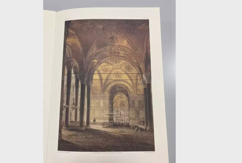 Sultan Abdülmecid’e hediye edilmişti... Ayasofya albümünün tıpkıbasımı yapıldı... Muhteşem bir çalışma