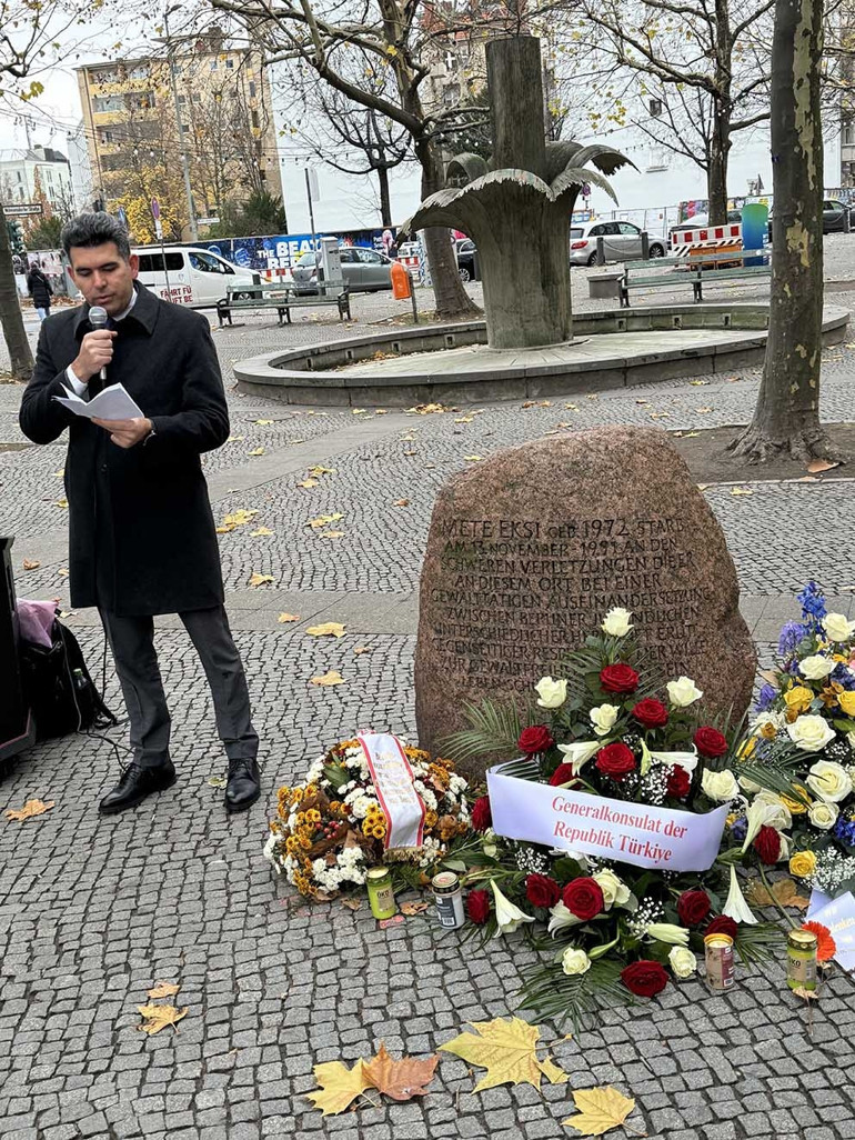 Mete Ekşi Berlin’de anıldı