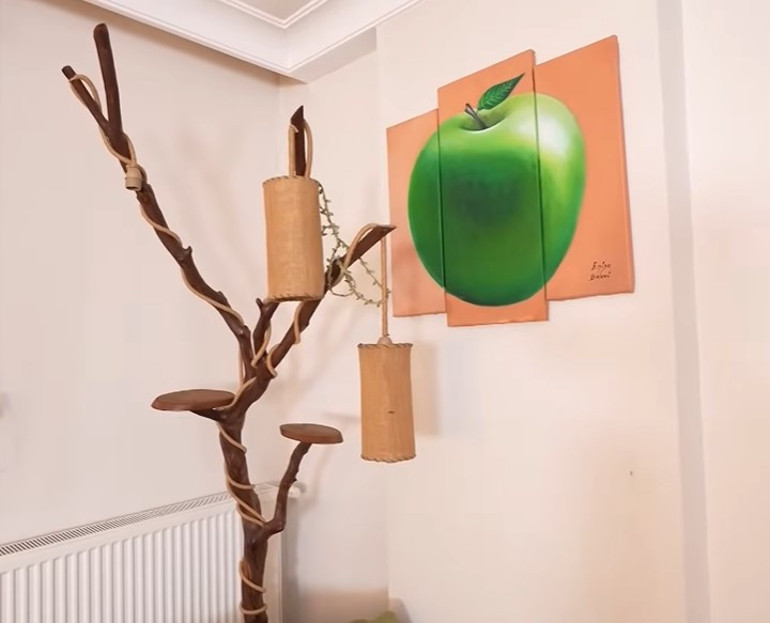 Ünlü türkücü iki ayrı evde yaşıyor Mardinde tarih kokan konak...