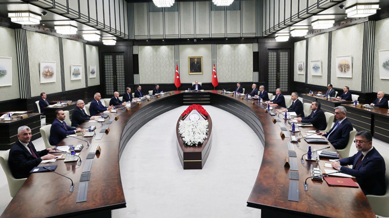 Son dakika... Kritik Kabine Toplantısı sona erdi