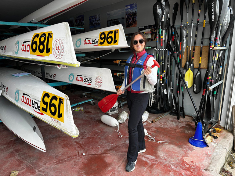 İki yakanın öğretmenleri Haliç’te yarıştı