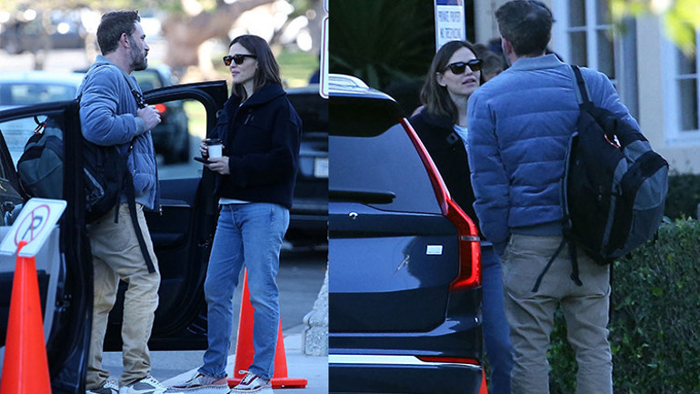 Döndü dolaştı yine soluğu eski karısının yanında aldı… Neşesine diyecek yok