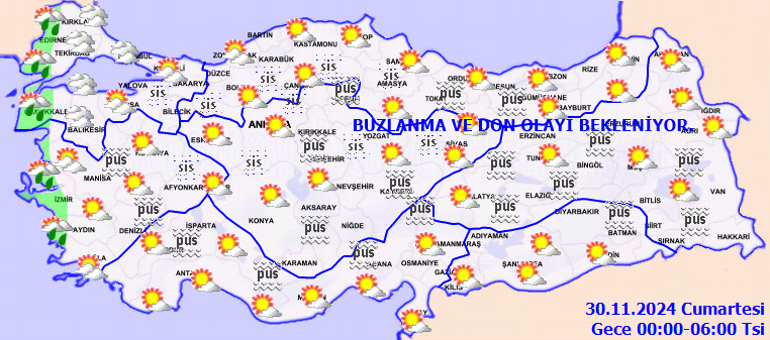 HAVA DURUMU TAHMİNLERİ İL İL | Bugün (30 Kasım) hava nasıl olacak Hafta sonu İstanbula kar yağacak mı Meteorolojiden Edirne ve Çanakkaleye uyarı