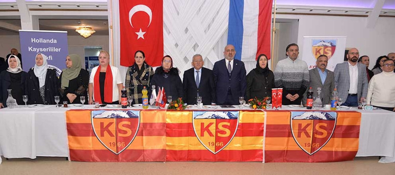 Kayseri Spor Kulübüne destek gecesi
