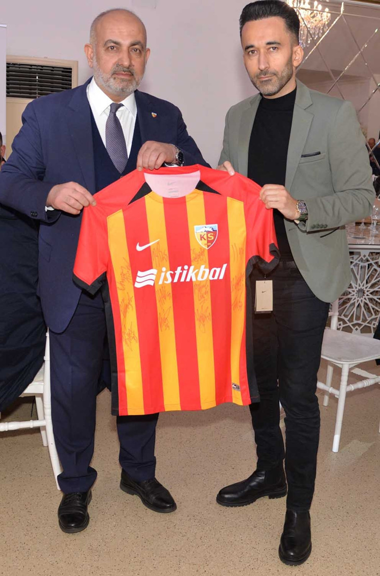 Kayseri Spor Kulübüne destek gecesi