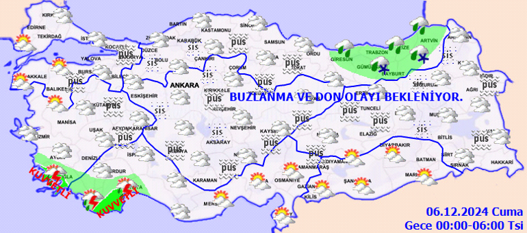 SON DAKİKA HAVA DURUMU TAHMİNLERİ İL İL | Bugün (6 Aralık) hava nasıl olacak İstanbula kar ve yağmur yağacak mı Meteorolojiden çok sayıda ile sağanak uyarısı