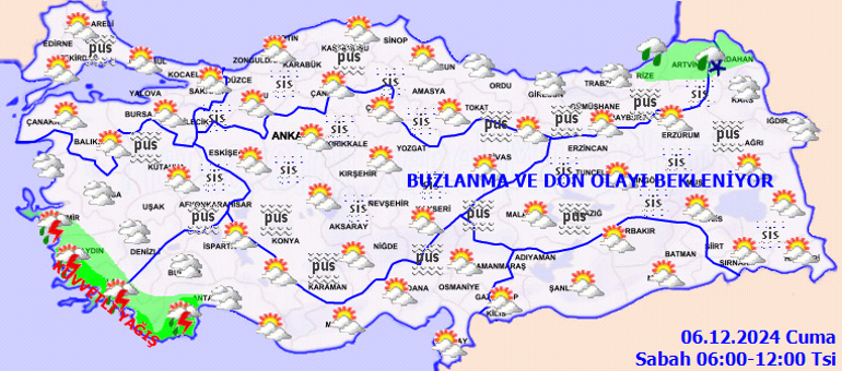 SON DAKİKA HAVA DURUMU TAHMİNLERİ İL İL | Bugün (6 Aralık) hava nasıl olacak İstanbula kar ve yağmur yağacak mı Meteorolojiden çok sayıda ile sağanak uyarısı