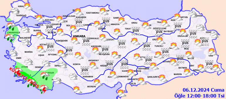 SON DAKİKA HAVA DURUMU TAHMİNLERİ İL İL | Bugün (6 Aralık) hava nasıl olacak İstanbula kar ve yağmur yağacak mı Meteorolojiden çok sayıda ile sağanak uyarısı