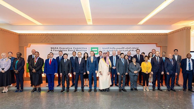 Mehmet Muharrem Kasapoğlu, Riyad’da WADA mütevelli heyeti toplantısına katıldı
