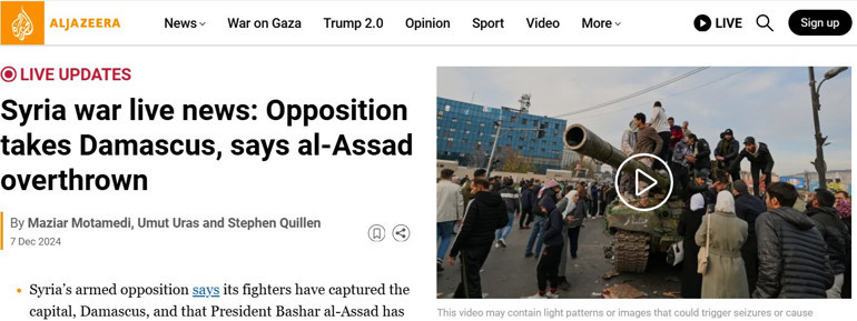 Suriyede yaşanan gelişme, dünya basınına bomba gibi düştü