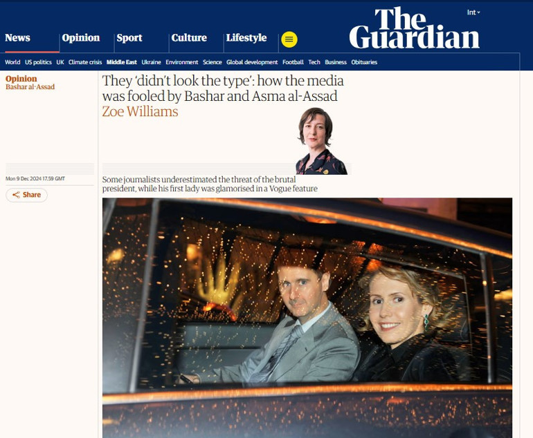 Suriyenin modernleşen yüzü diye sunulmuştu... İngiliz medyasından Esma Esad portresi: Suriyenin Prenses Dianasından Marie Antoinetteine...